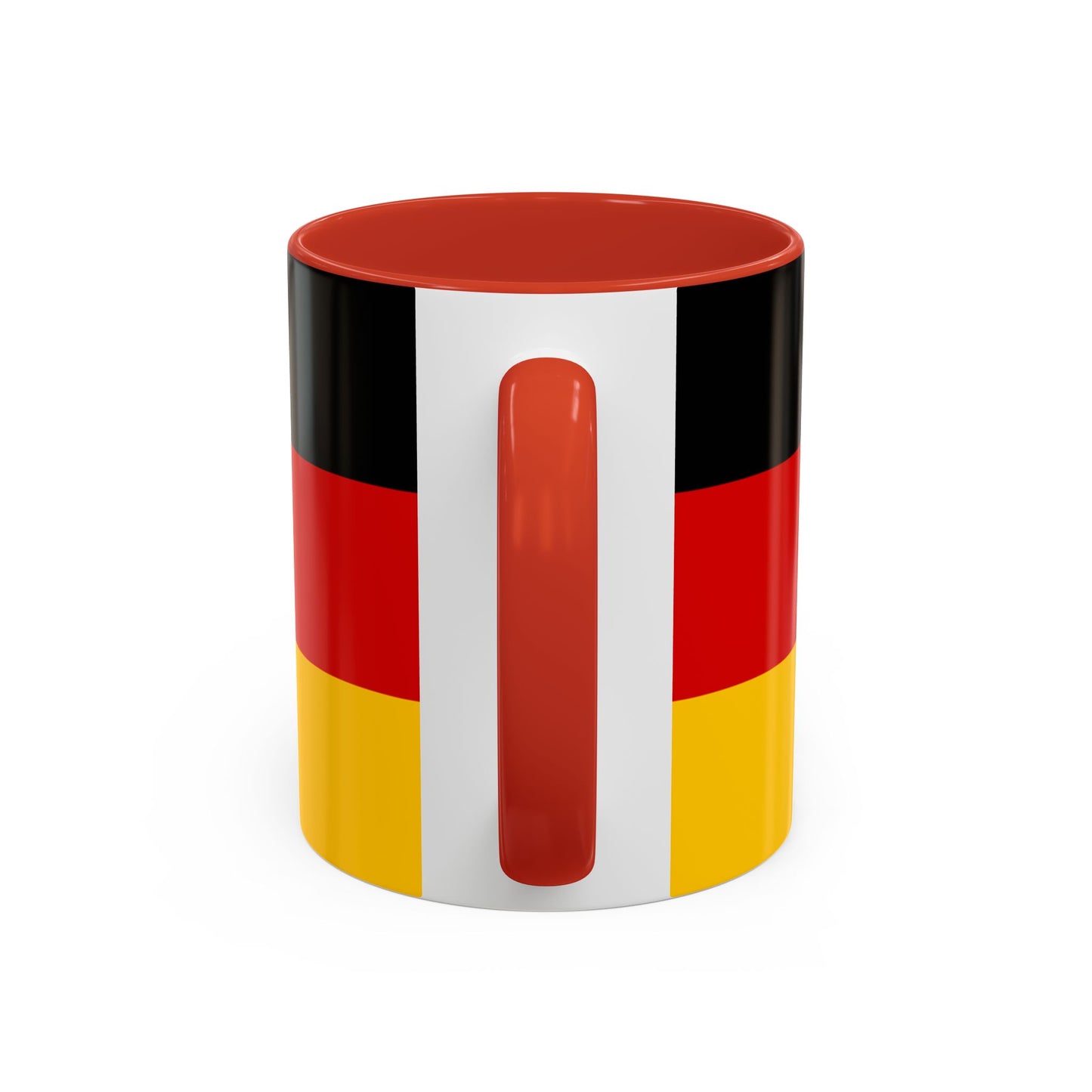 Deutschland Flagge Akzent Kaffeetasse – 11 & 15oz – Perfekt für Oktoberfest & Feierlichkeiten 🇩🇪☕