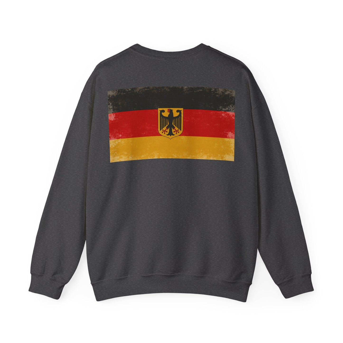 Vintage Deutschland-Flagge Unisex Sweatshirt | Bequemes Crewneck für den Alltag