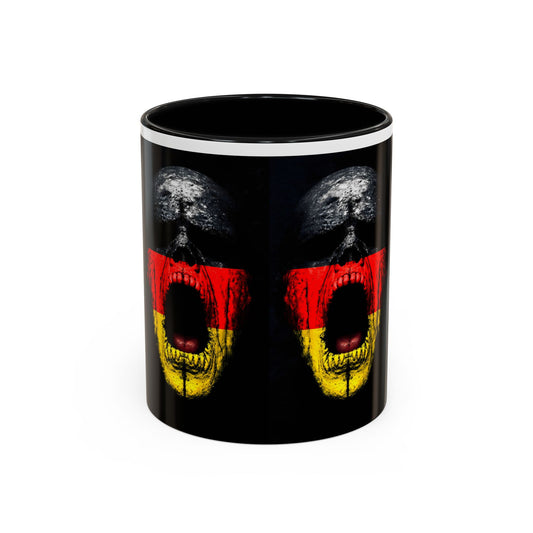 German Colors Skull Coffee Mug (11, 15oz)