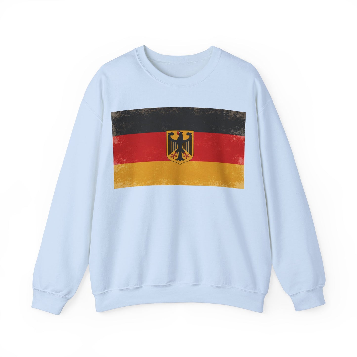 Vintage Deutschland-Flagge Unisex Sweatshirt | Bequemes Crewneck für den Alltag