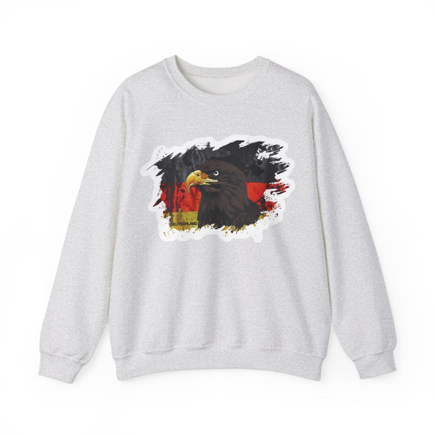 Deutscher Adler Crewneck Sweatshirt – Unisex Heavy Blend™ – Legerer Heritage-Style