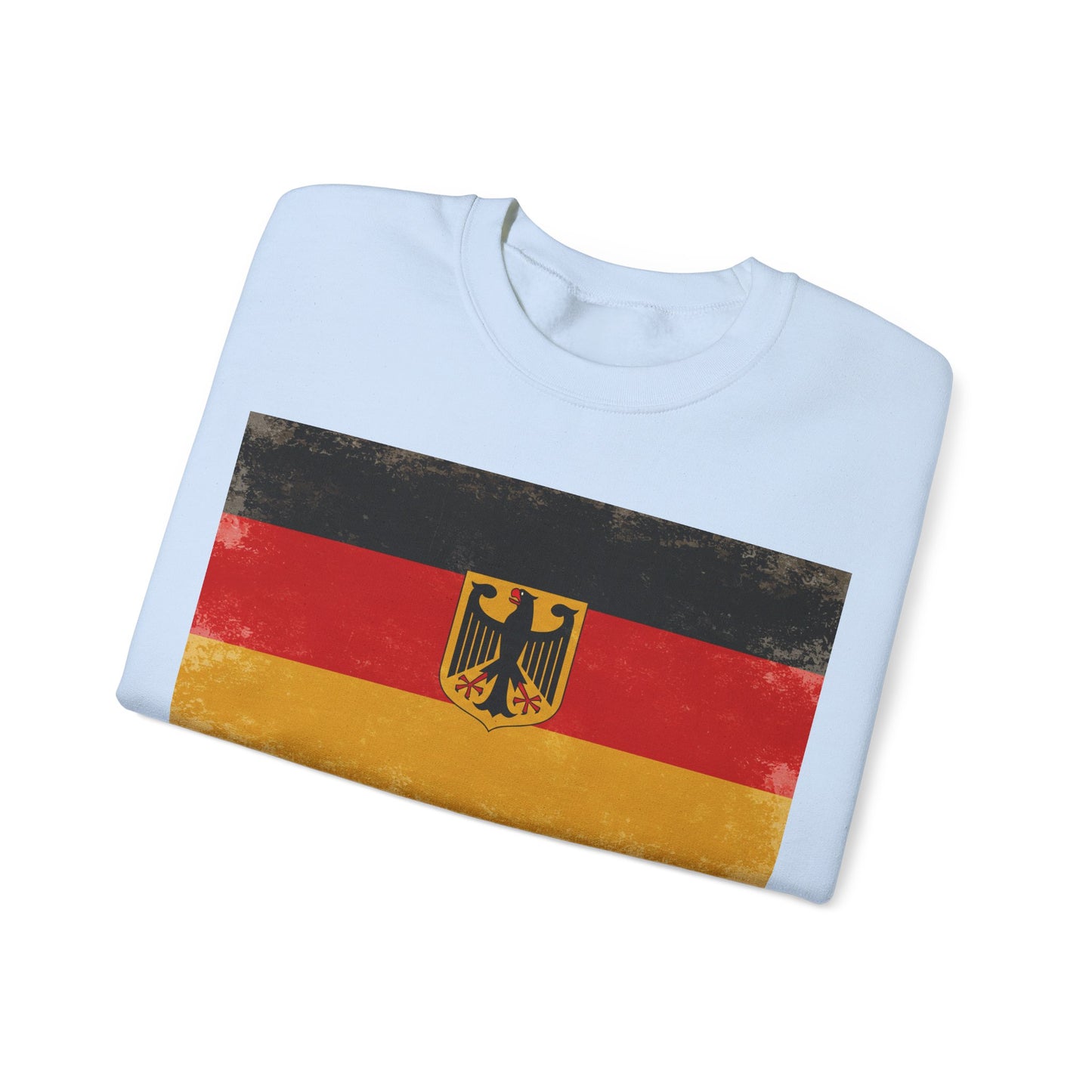 Vintage Deutschland-Flagge Unisex Sweatshirt | Bequemes Crewneck für den Alltag