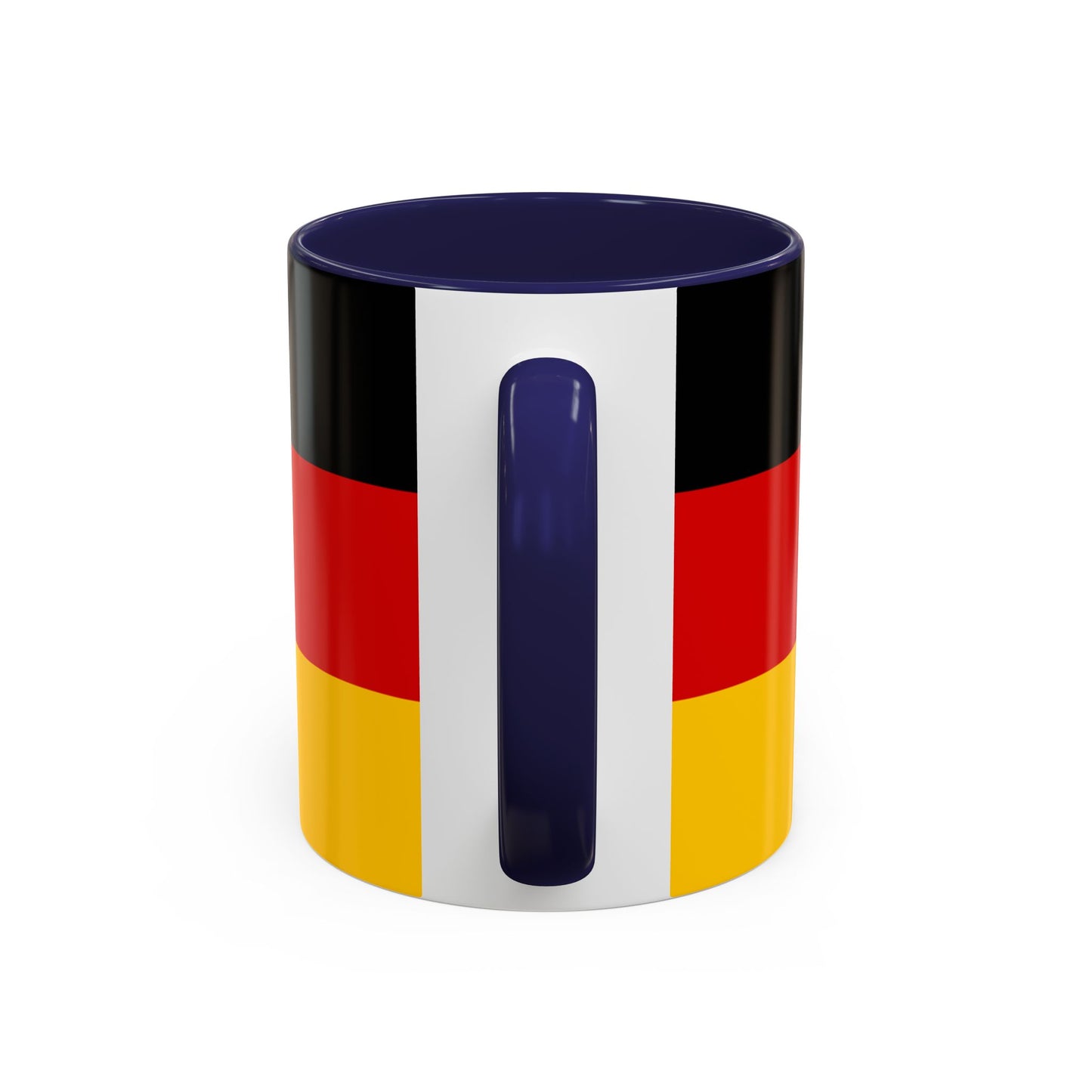 Deutschland Flagge Akzent Kaffeetasse – 11 & 15oz – Perfekt für Oktoberfest & Feierlichkeiten 🇩🇪☕