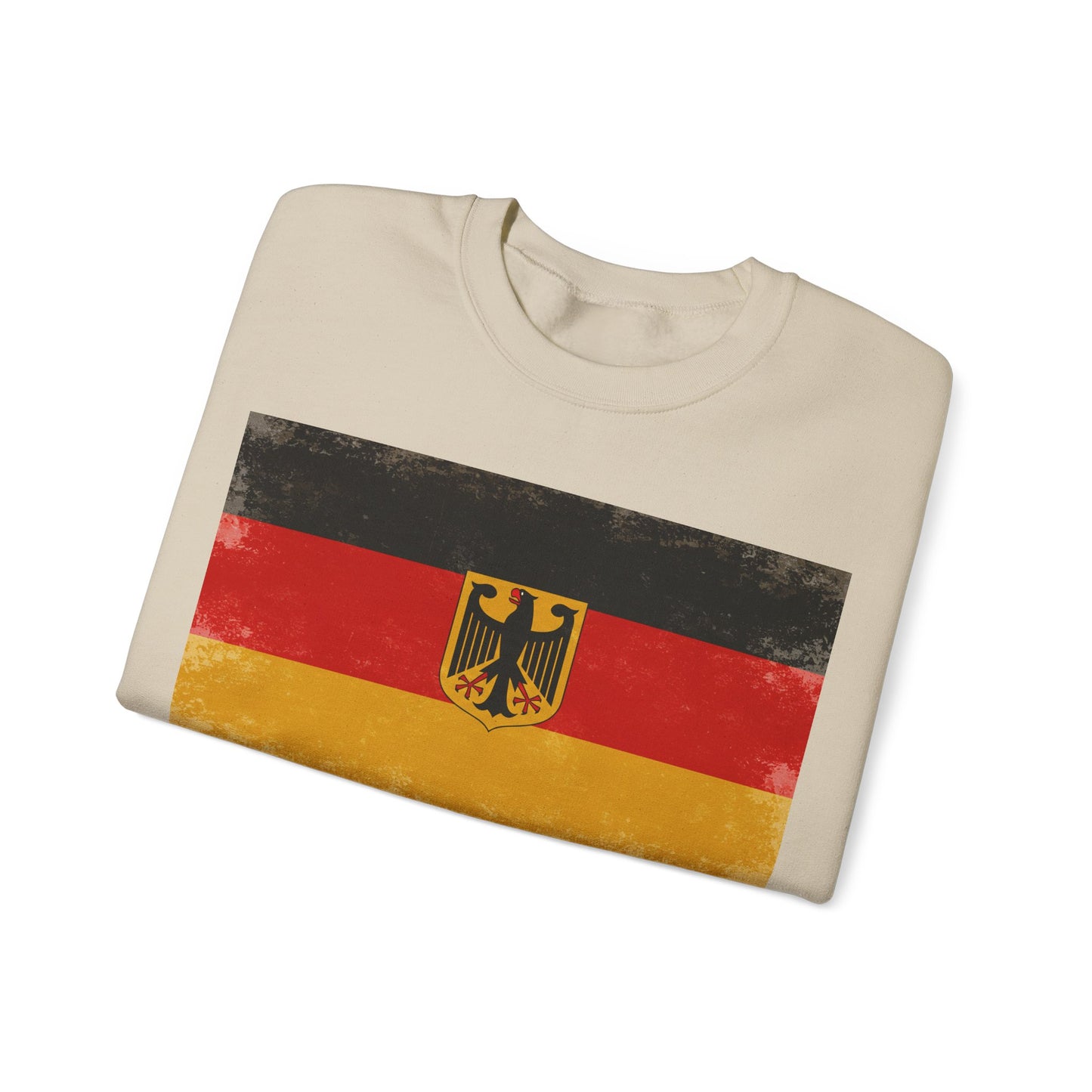 Vintage Deutschland-Flagge Unisex Sweatshirt | Bequemes Crewneck für den Alltag