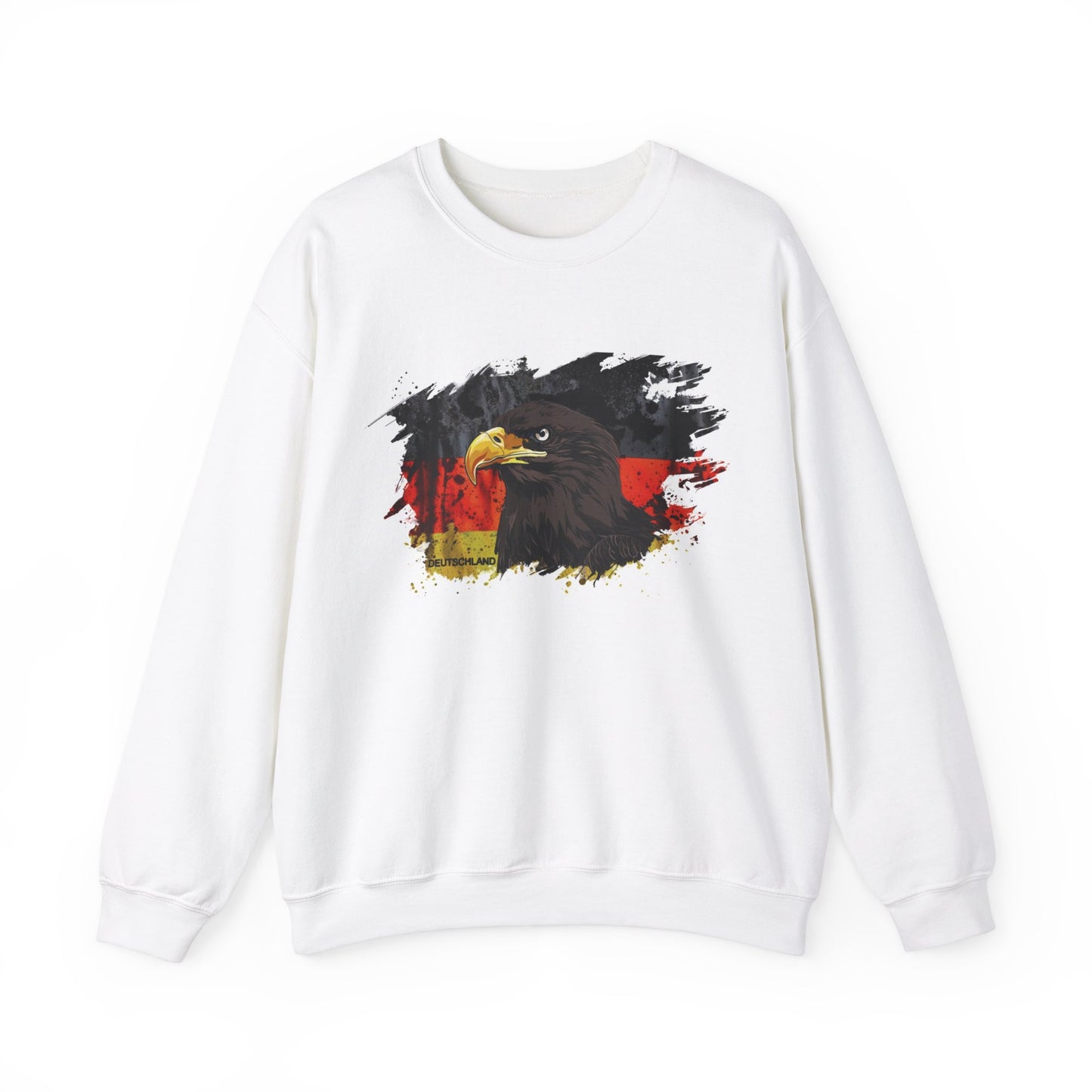 Deutscher Adler Crewneck Sweatshirt – Unisex Heavy Blend™ – Legerer Heritage-Style