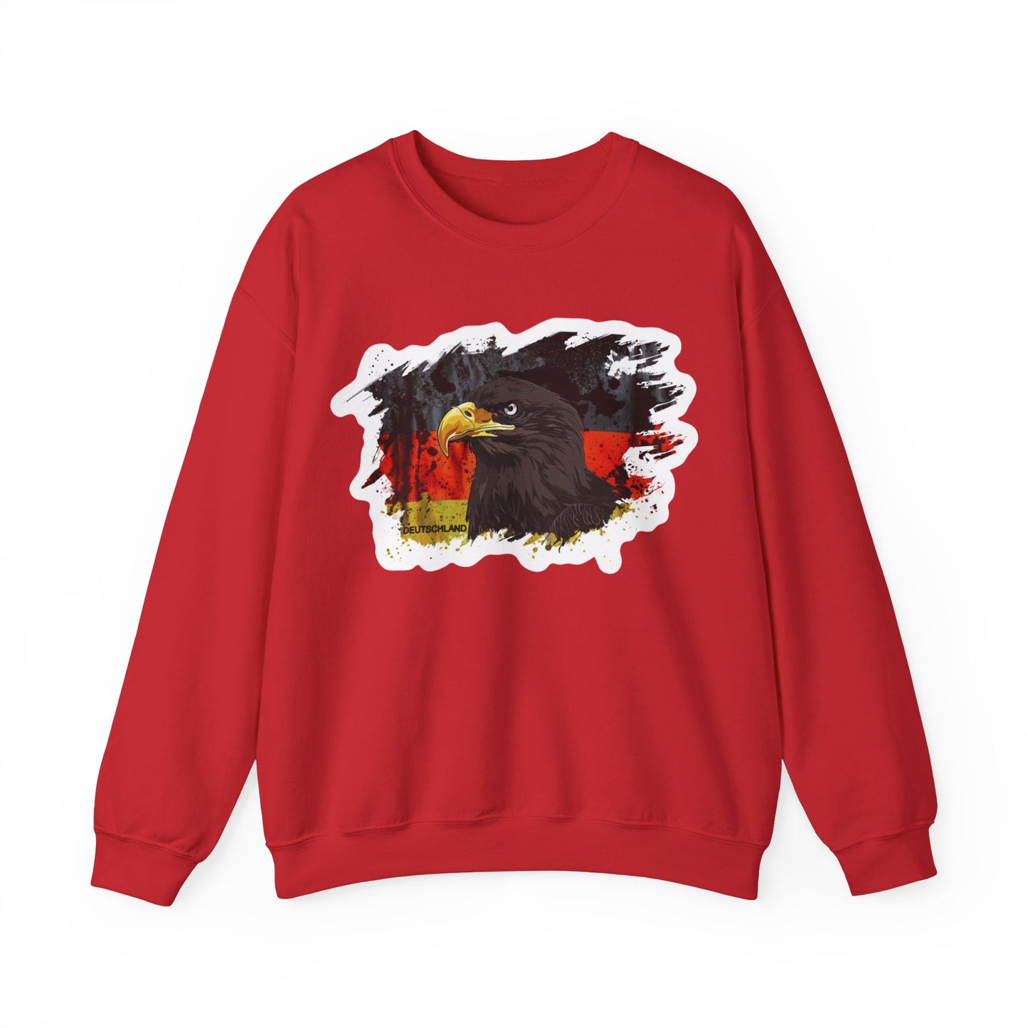 Deutscher Adler Crewneck Sweatshirt – Unisex Heavy Blend™ – Legerer Heritage-Style