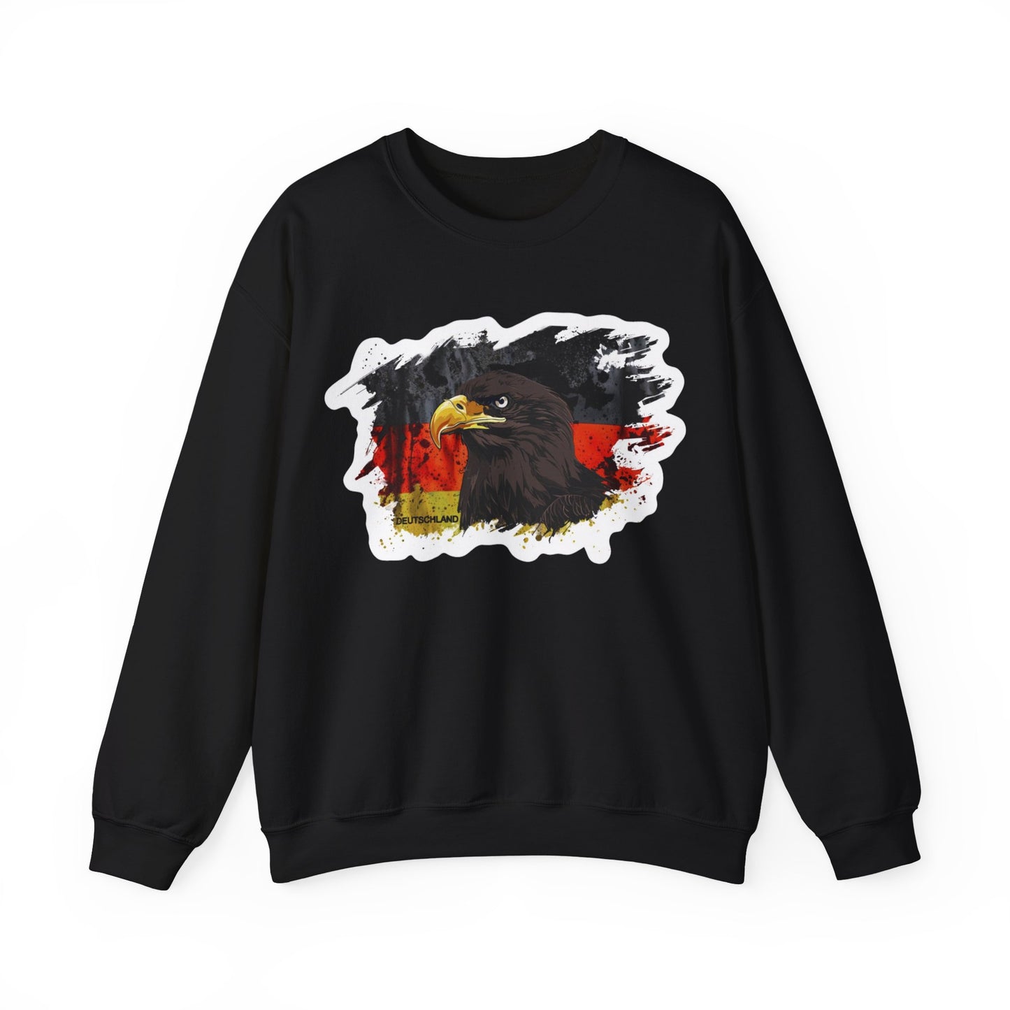 Deutscher Adler Crewneck Sweatshirt – Unisex Heavy Blend™ – Legerer Heritage-Style