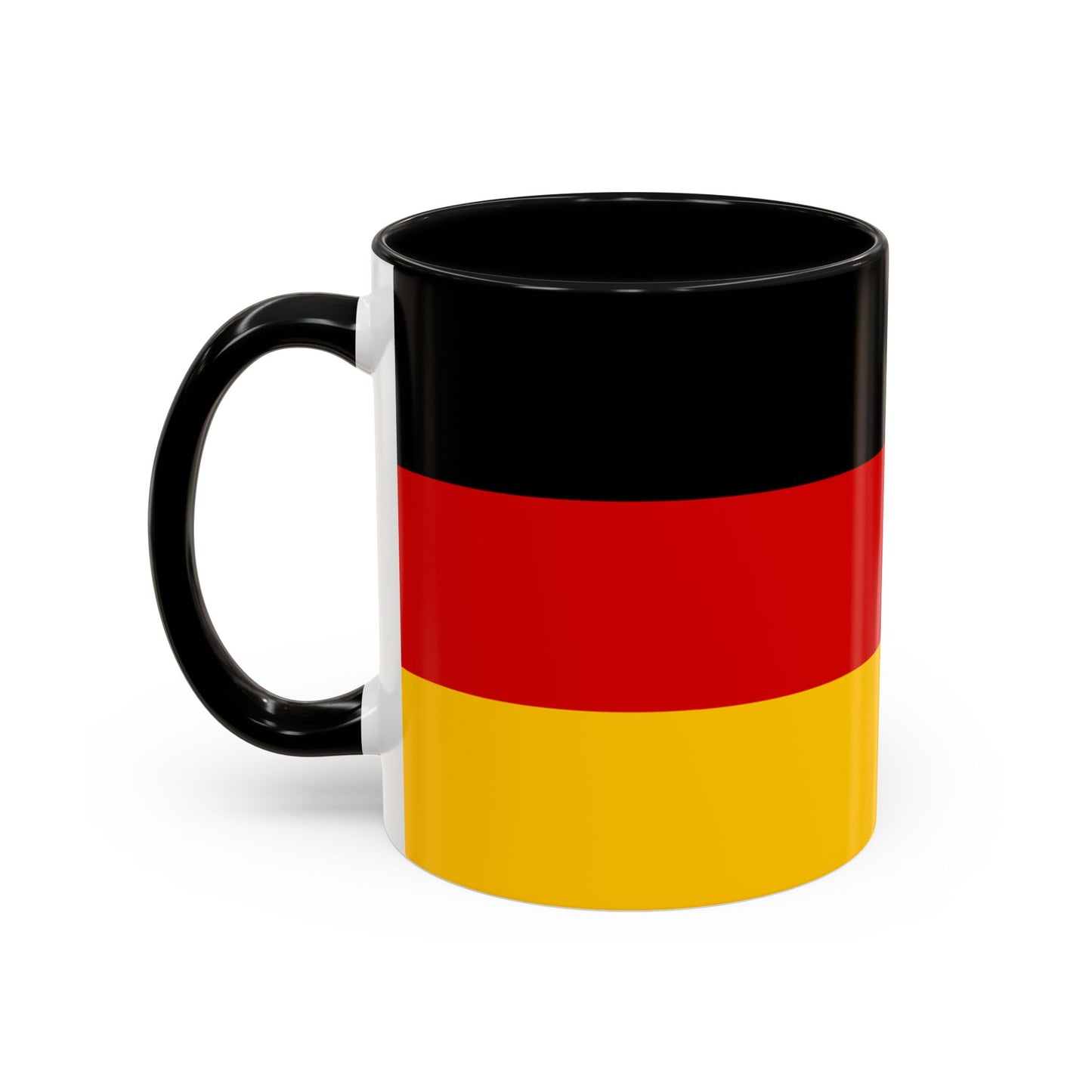 Deutschland Flagge Akzent Kaffeetasse – 11 & 15oz – Perfekt für Oktoberfest & Feierlichkeiten 🇩🇪☕