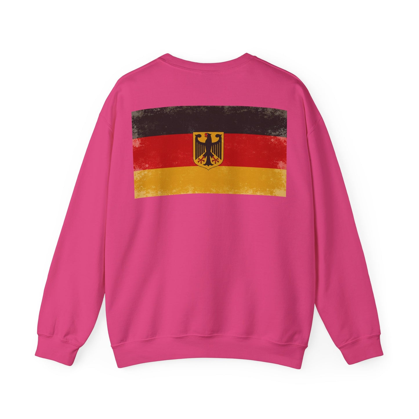 Vintage Deutschland-Flagge Unisex Sweatshirt | Bequemes Crewneck für den Alltag