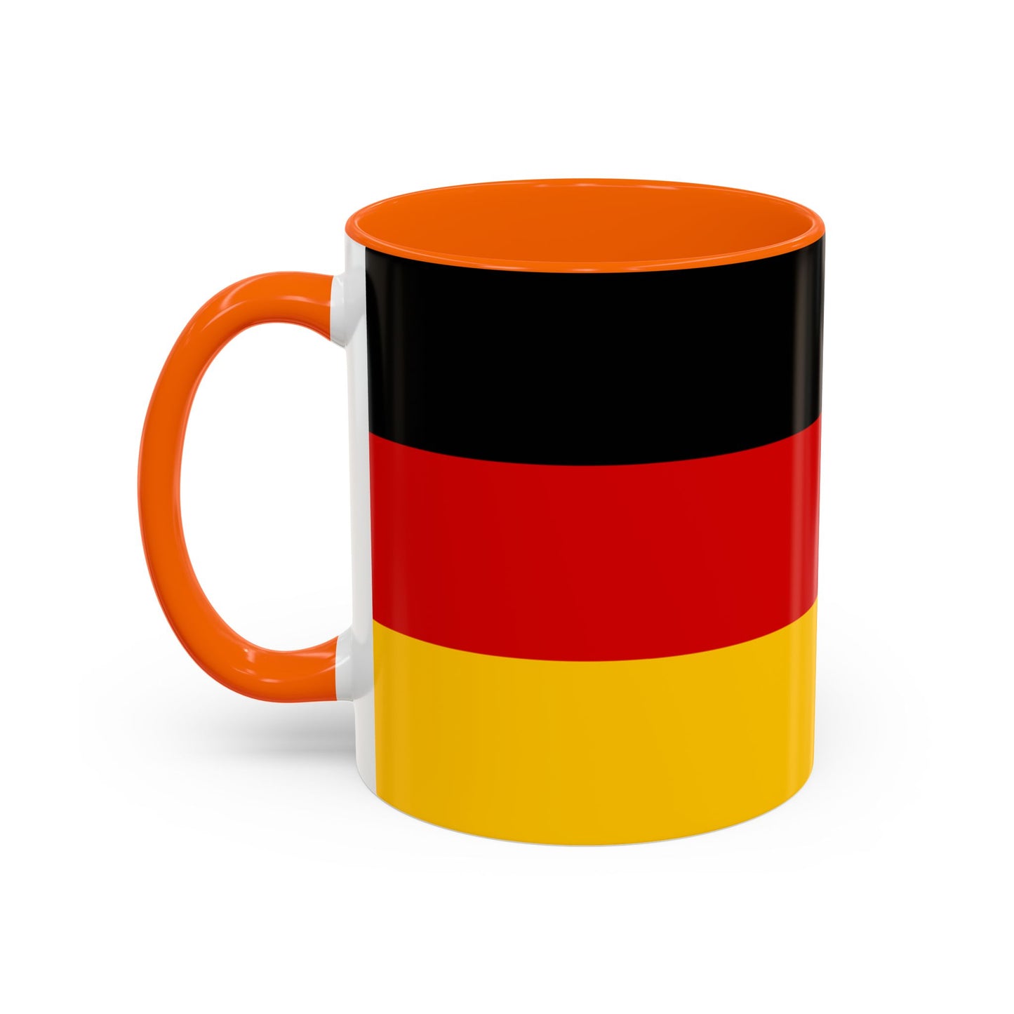 Deutschland Flagge Akzent Kaffeetasse – 11 & 15oz – Perfekt für Oktoberfest & Feierlichkeiten 🇩🇪☕