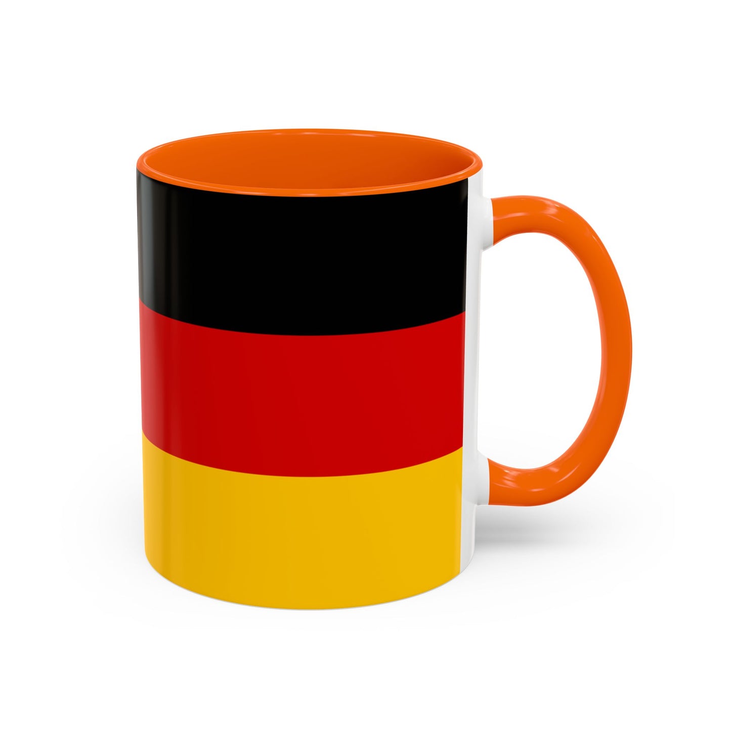 Deutschland Flagge Akzent Kaffeetasse – 11 & 15oz – Perfekt für Oktoberfest & Feierlichkeiten 🇩🇪☕