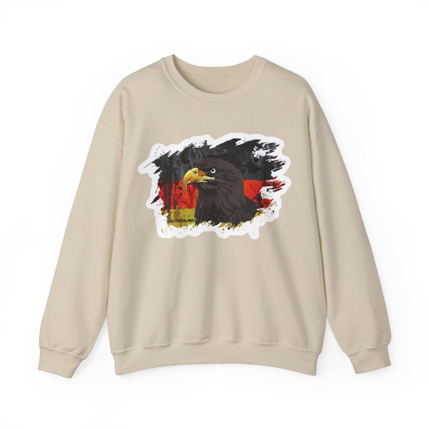 Deutscher Adler Crewneck Sweatshirt – Unisex Heavy Blend™ – Legerer Heritage-Style