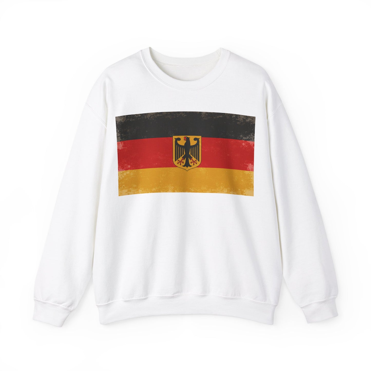 Vintage Deutschland-Flagge Unisex Sweatshirt | Bequemes Crewneck für den Alltag