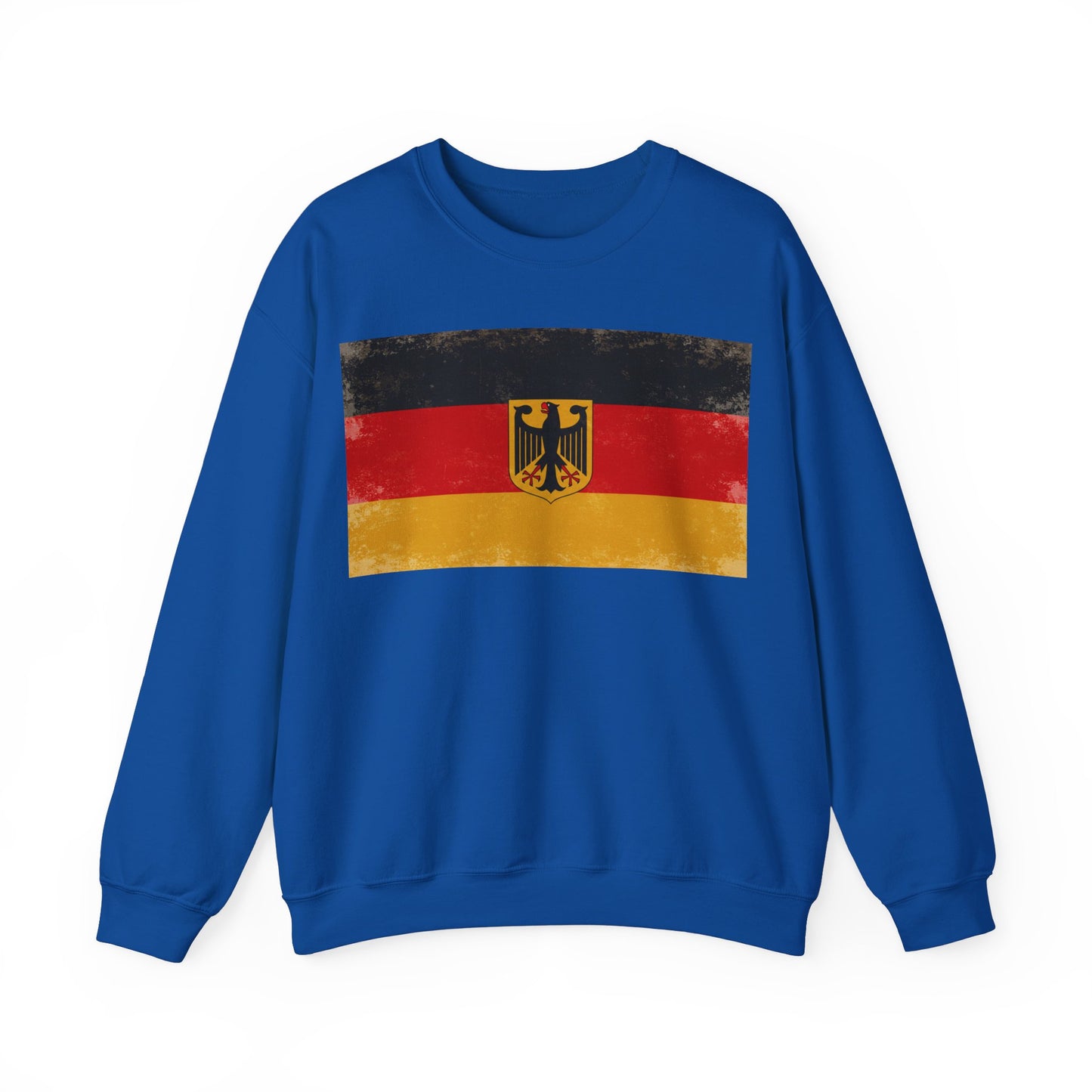 Vintage Deutschland-Flagge Unisex Sweatshirt | Bequemes Crewneck für den Alltag