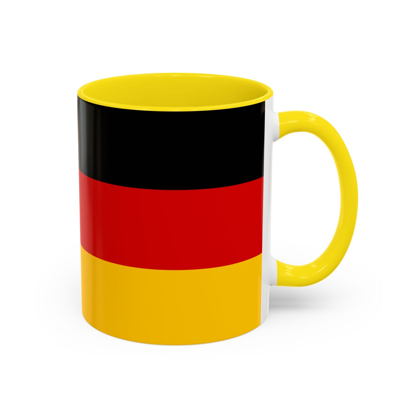 Deutschland Flagge Akzent Kaffeetasse – 11 & 15oz – Perfekt für Oktoberfest & Feierlichkeiten 🇩🇪☕