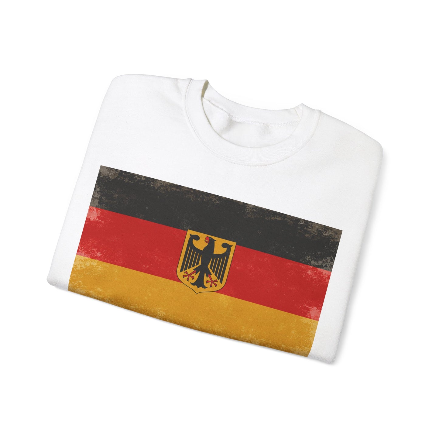 Vintage Deutschland-Flagge Unisex Sweatshirt | Bequemes Crewneck für den Alltag