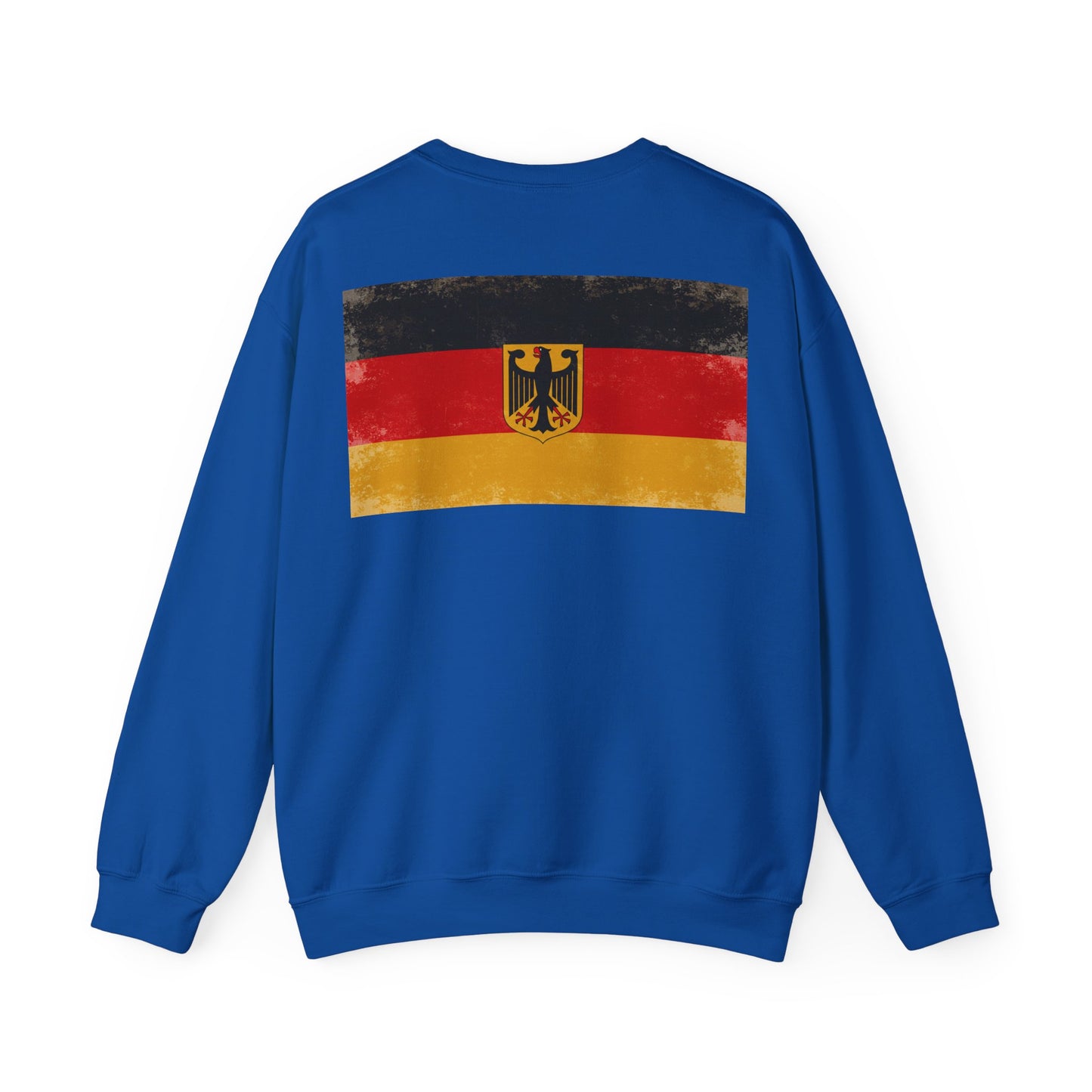 Vintage Deutschland-Flagge Unisex Sweatshirt | Bequemes Crewneck für den Alltag