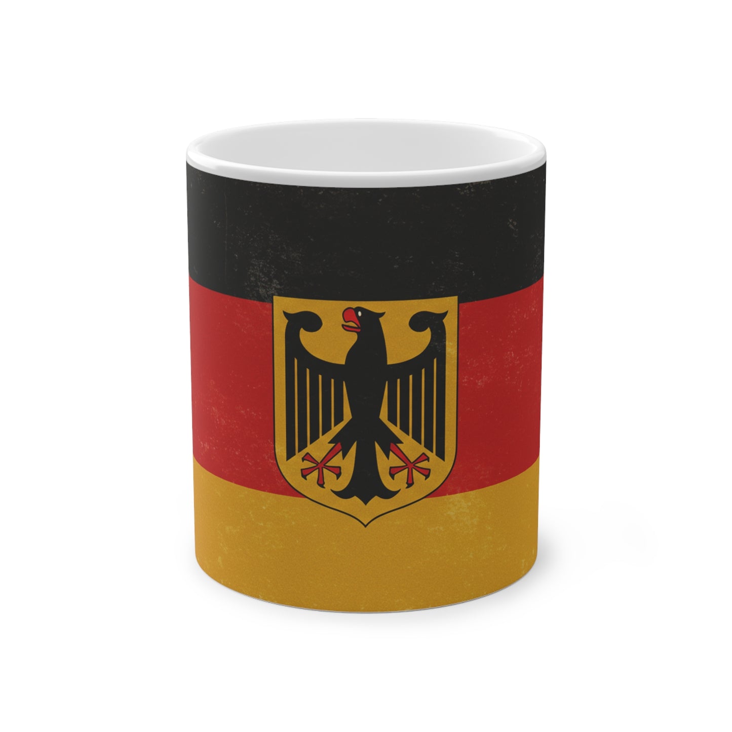 Deutsche Flagge Thermotasse – 11oz Kaffeetasse für Patrioten & Sammler 🇩🇪☕