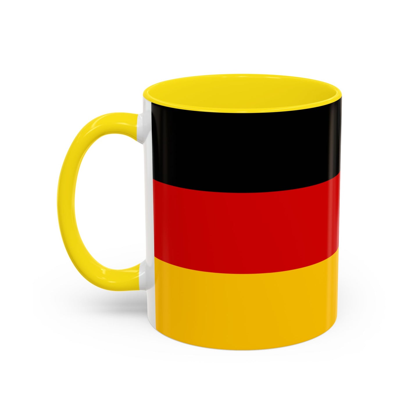 Deutschland Flagge Akzent Kaffeetasse – 11 & 15oz – Perfekt für Oktoberfest & Feierlichkeiten 🇩🇪☕