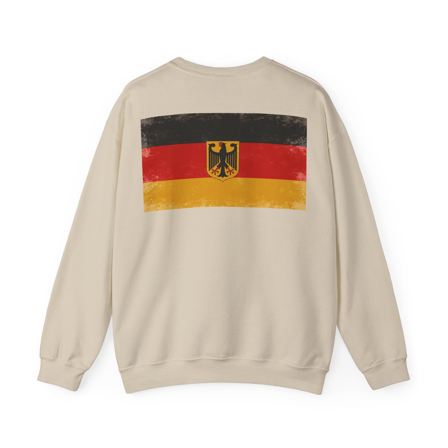 Vintage Deutschland-Flagge Unisex Sweatshirt | Bequemes Crewneck für den Alltag