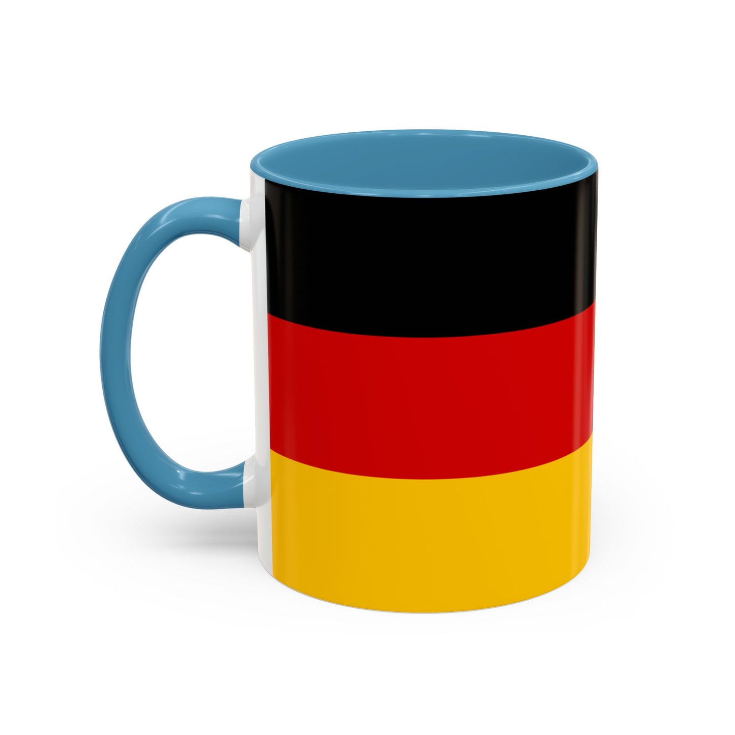 Deutschland Flagge Akzent Kaffeetasse – 11 & 15oz – Perfekt für Oktoberfest & Feierlichkeiten 🇩🇪☕