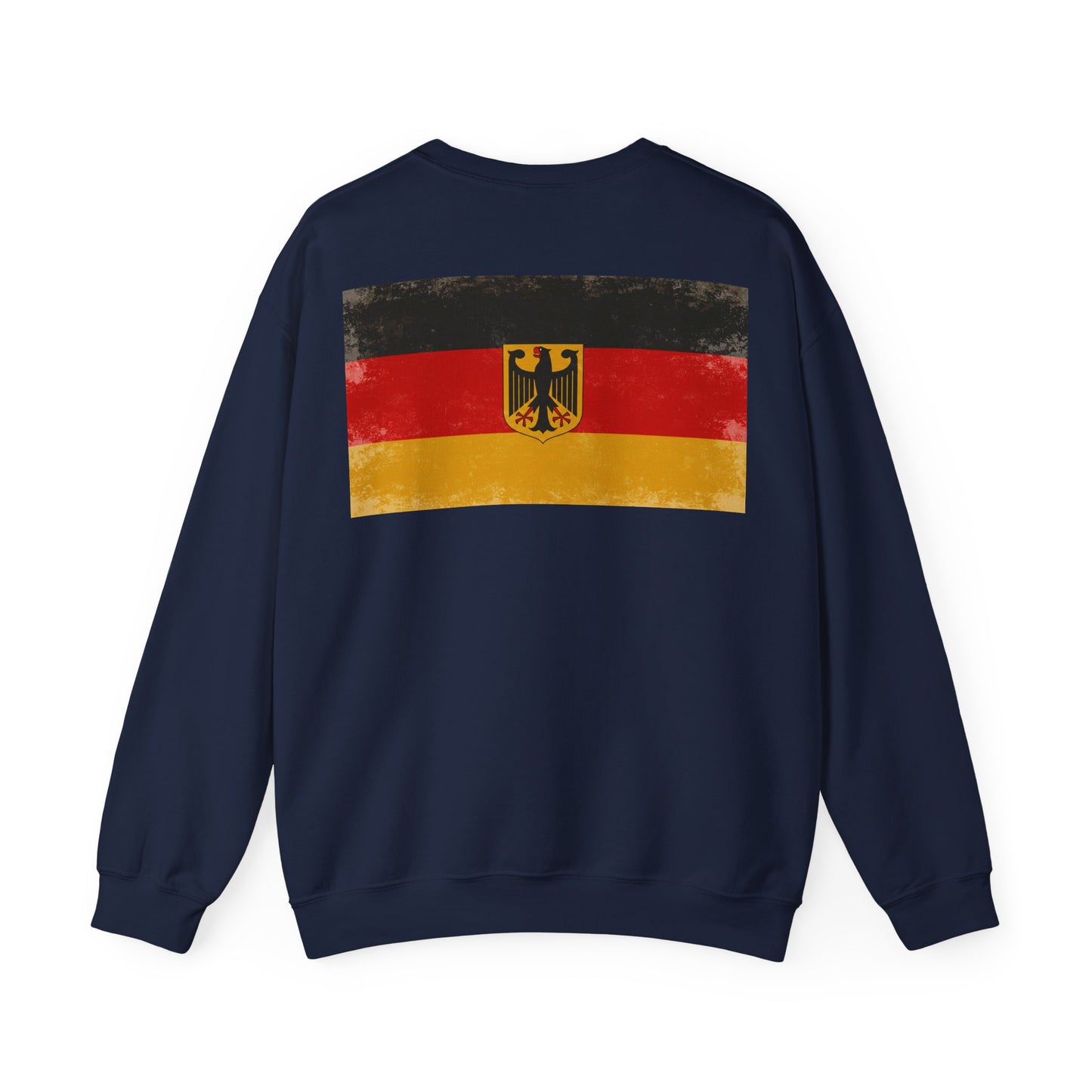 Vintage Deutschland-Flagge Unisex Sweatshirt | Bequemes Crewneck für den Alltag