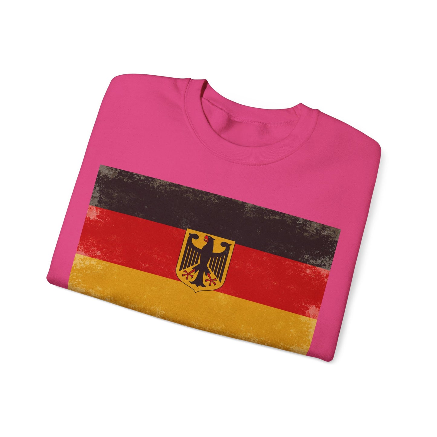 Vintage Deutschland-Flagge Unisex Sweatshirt | Bequemes Crewneck für den Alltag