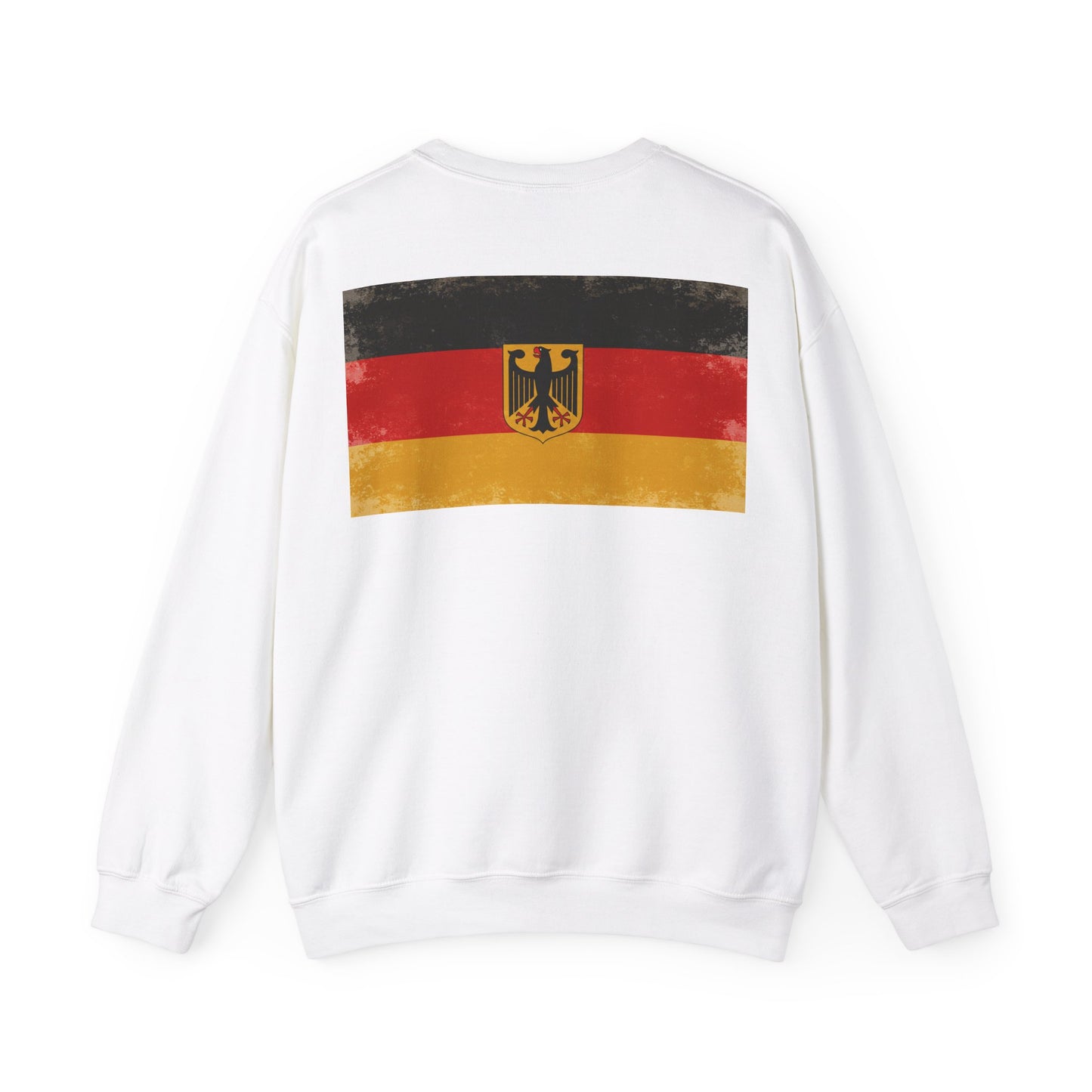 Vintage Deutschland-Flagge Unisex Sweatshirt | Bequemes Crewneck für den Alltag